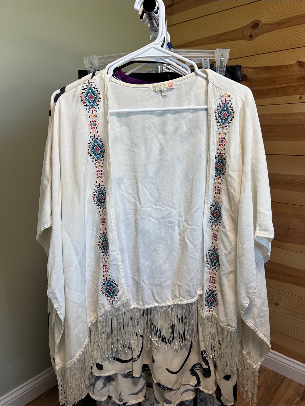 Boho Fringe Kimono